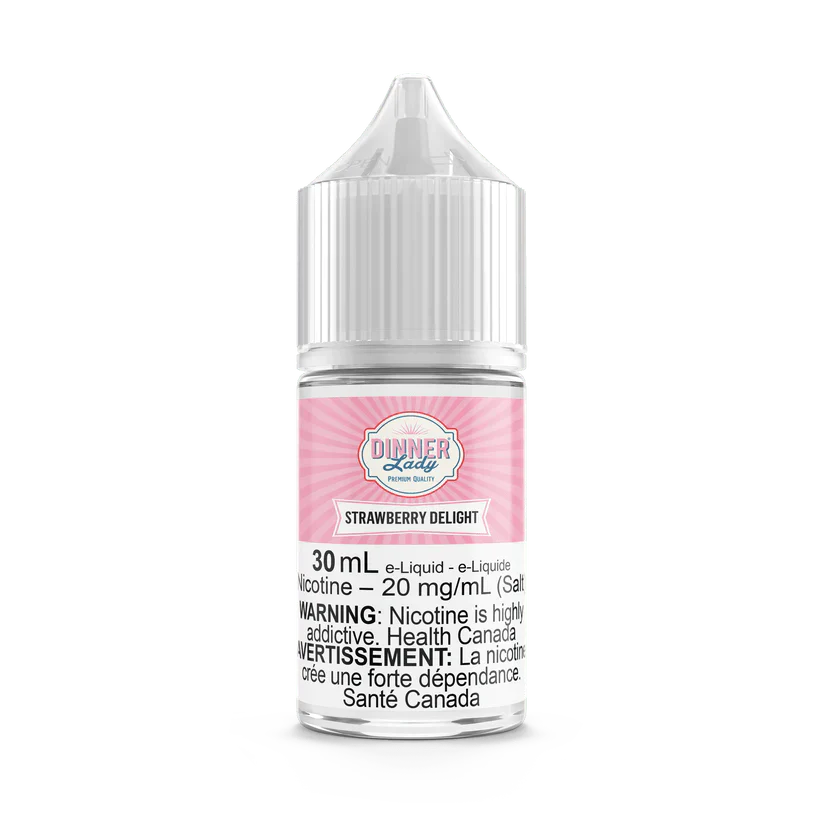 Dinner Lady - Strawberry Delight Nic Salt E-Liquid