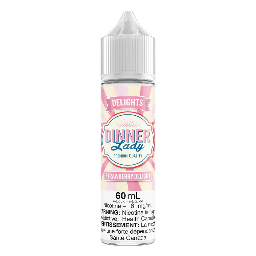 Dinner Lady - Strawberry Delight Vape Juice - Image 2