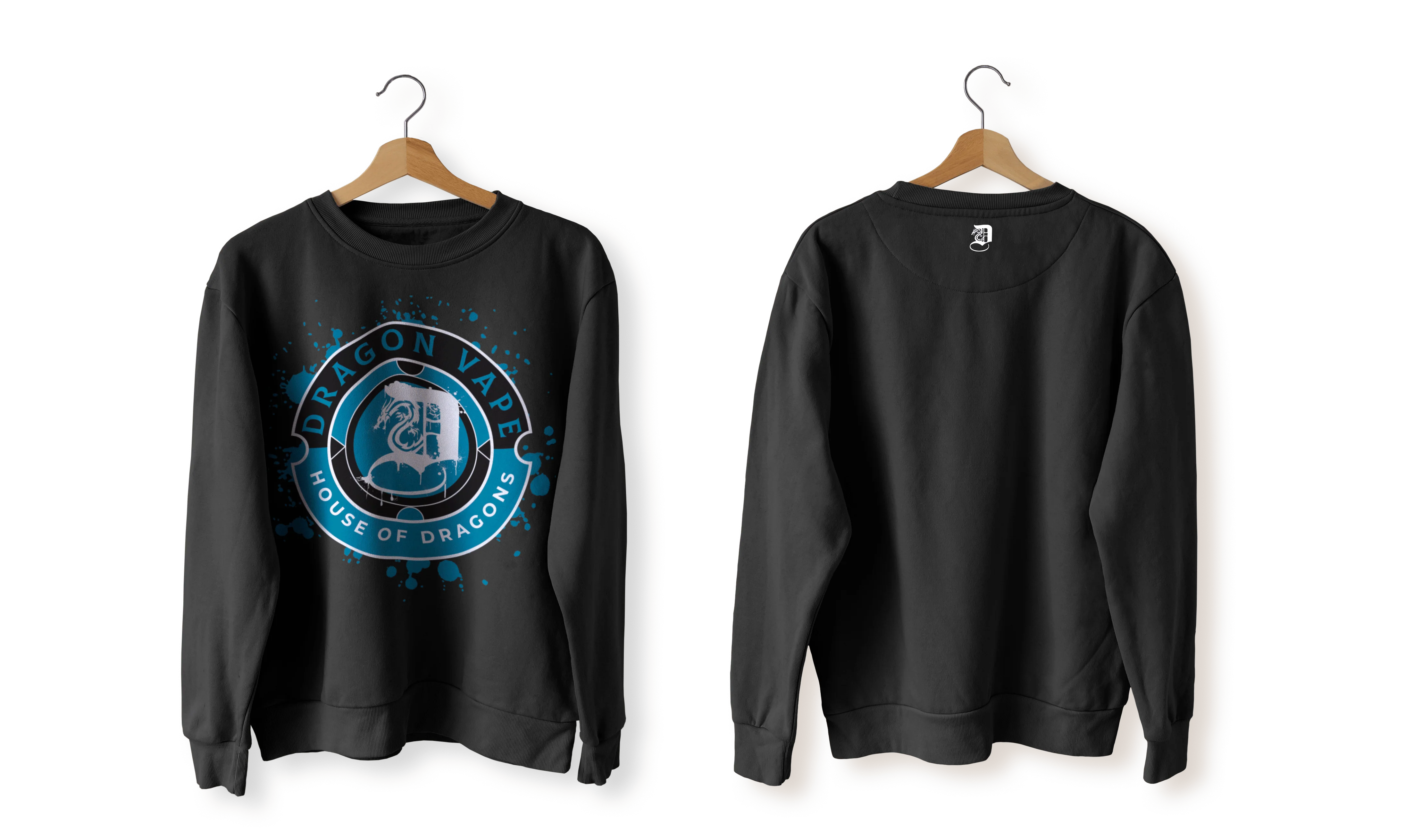 Dragon Vape Crest Crew Neck