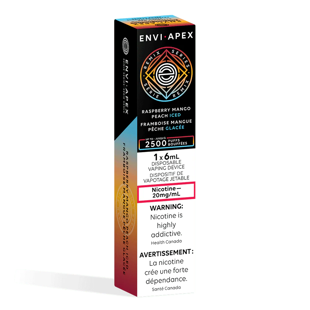 ENVI Apex - Raspberry Mango Peach Iced Disposable Vape