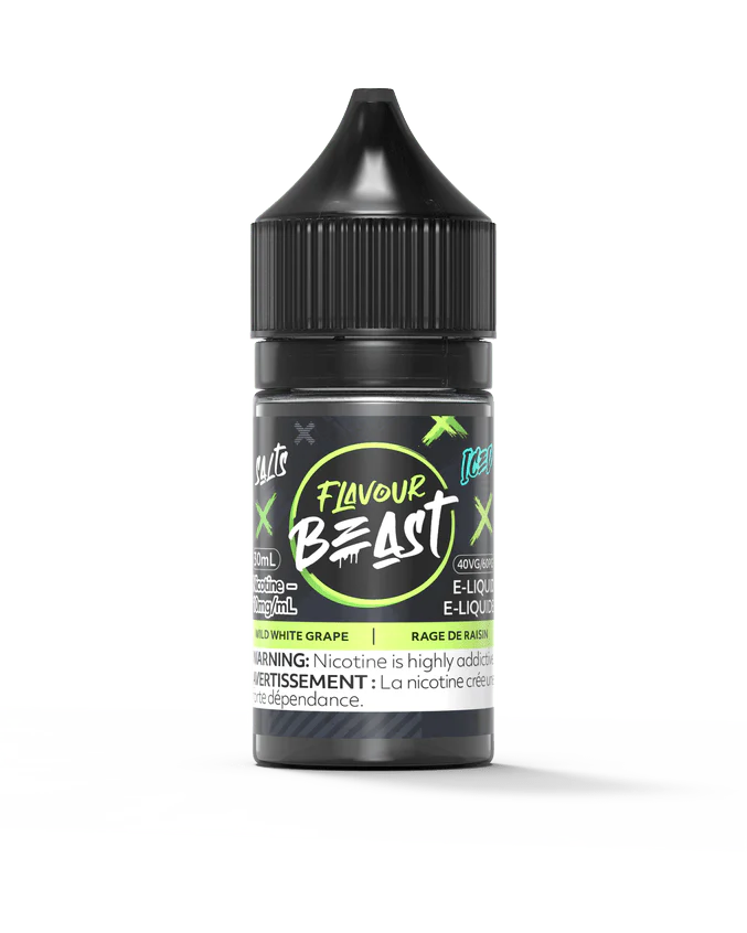 Flavour Beast Salt - Wild White Grape Nic Salt E-Liquid - Image 2