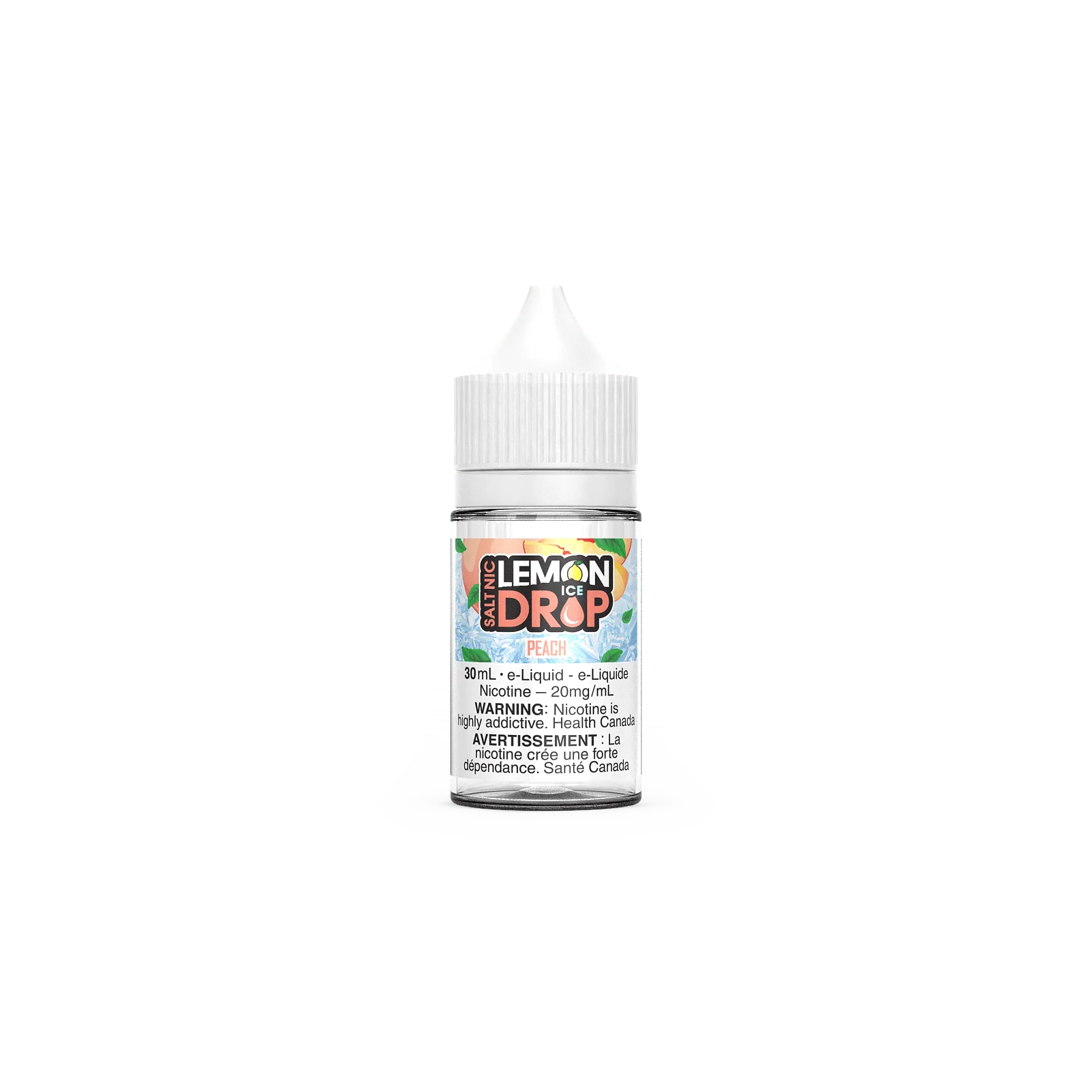 Lemon Drop Ice Salt - Peach Nic Salt E-Liquid