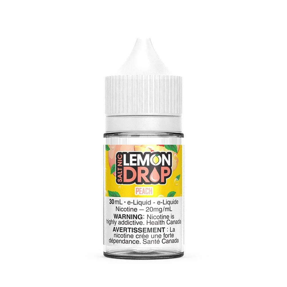 Lemon Drop Salt - Peach Nic Salt E-Liquid