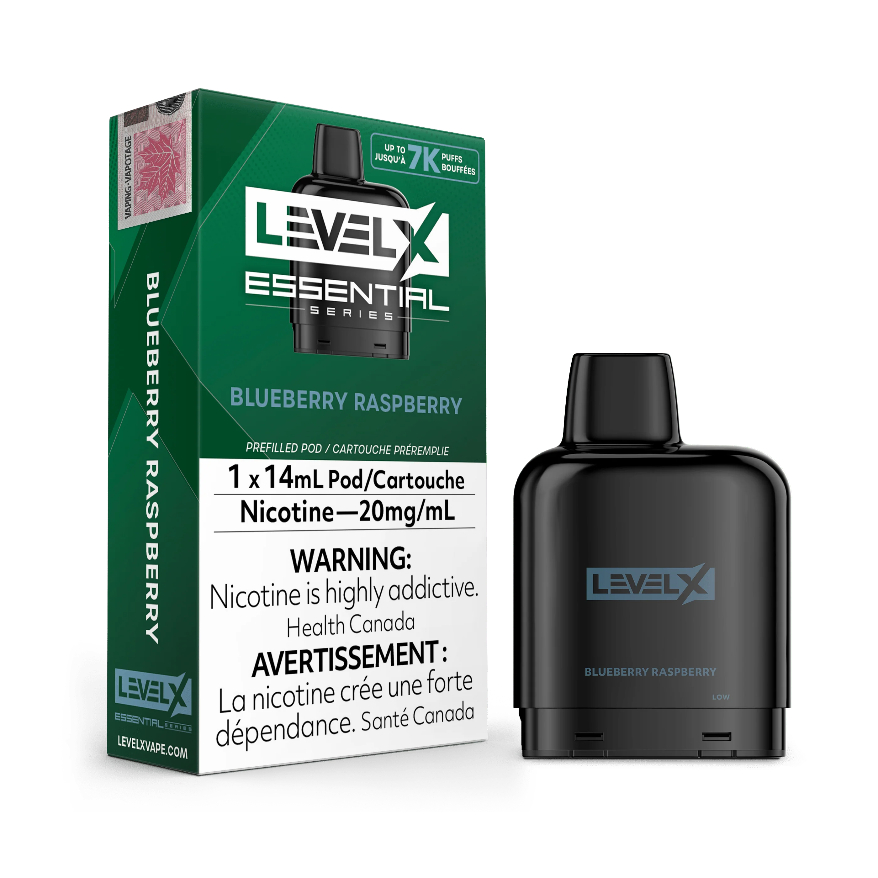 Level X Essential Series Pod - Blueberry Raspberry