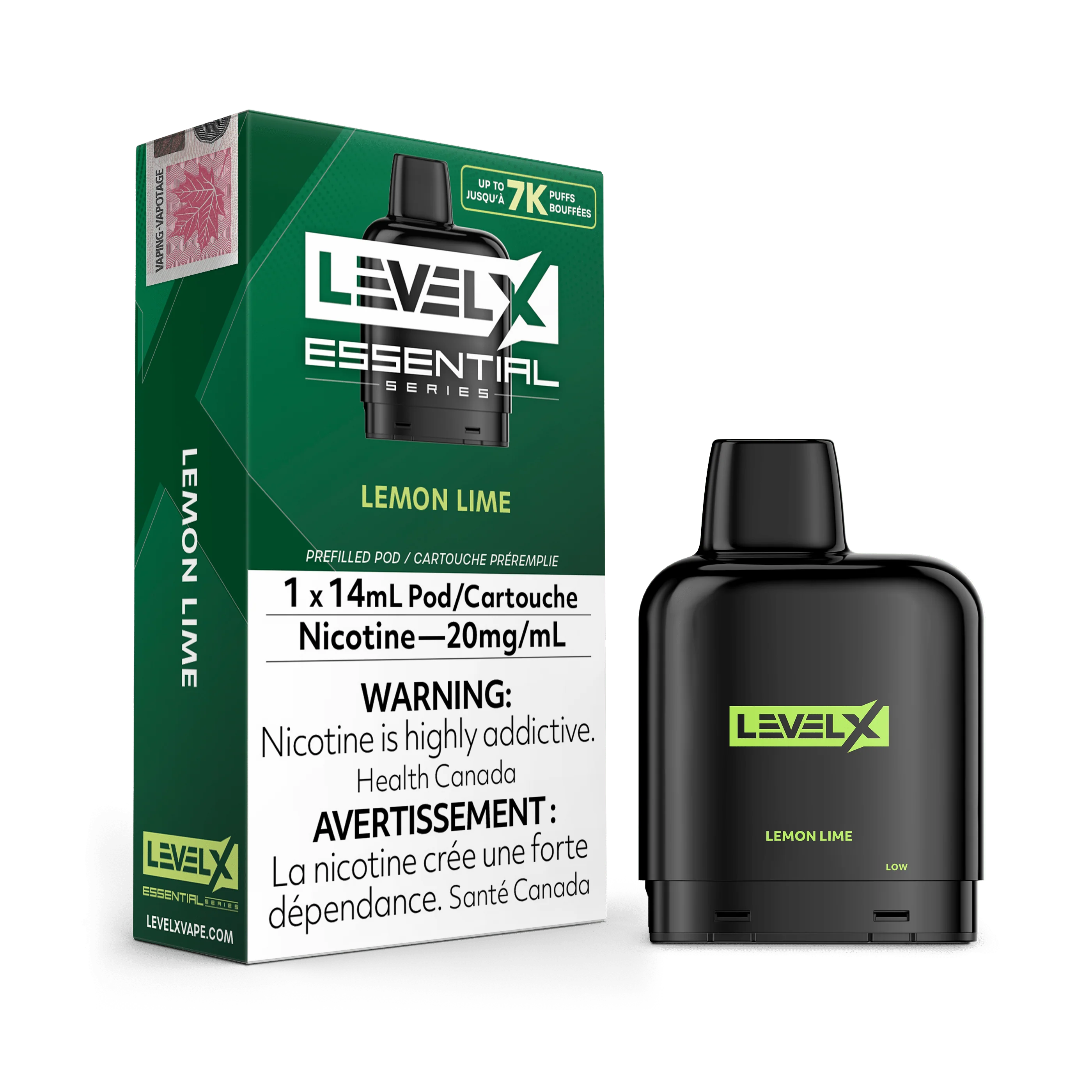 Level X Essential Series Pod - Lemon Lime
