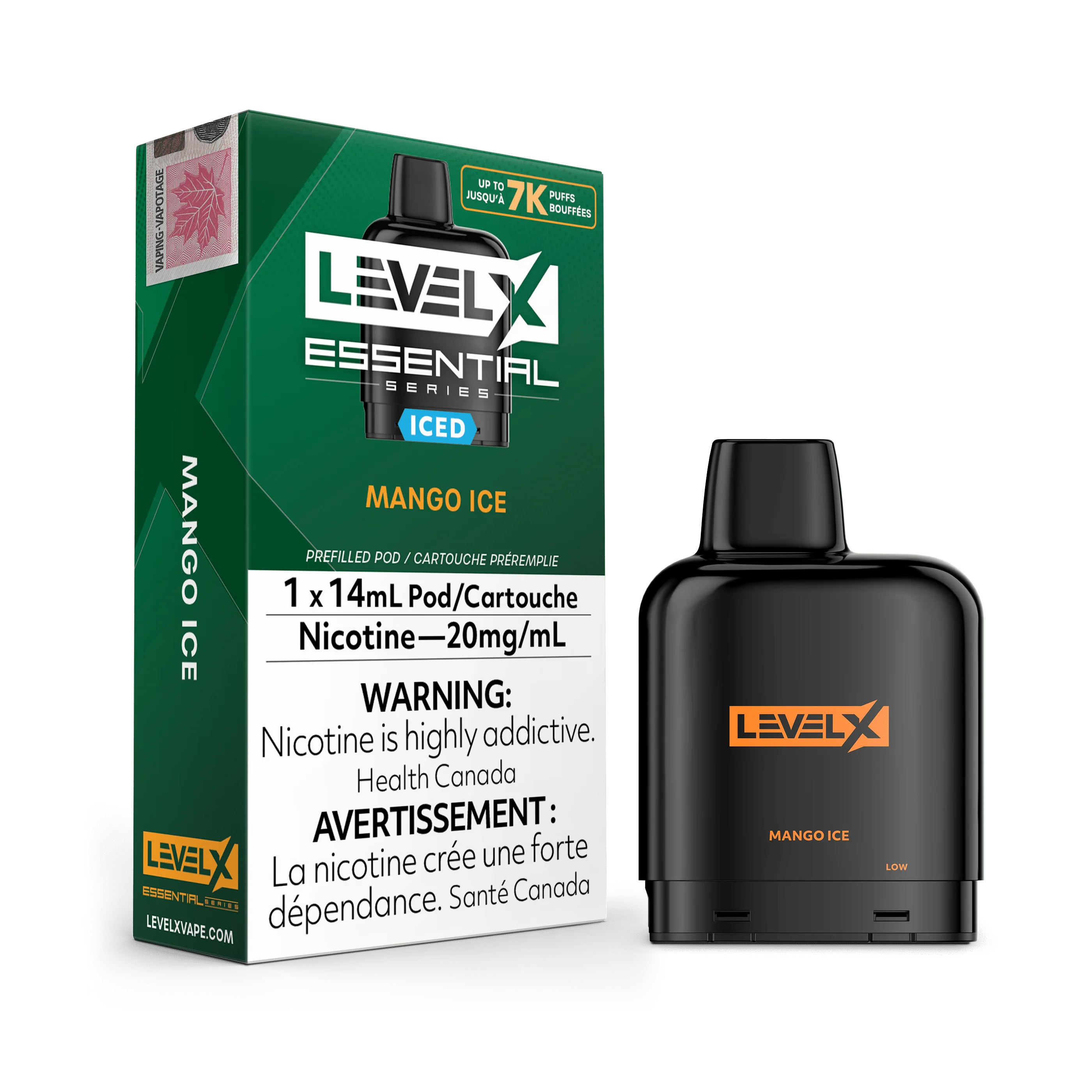 Level X Essential Series Pod - Mango Ice