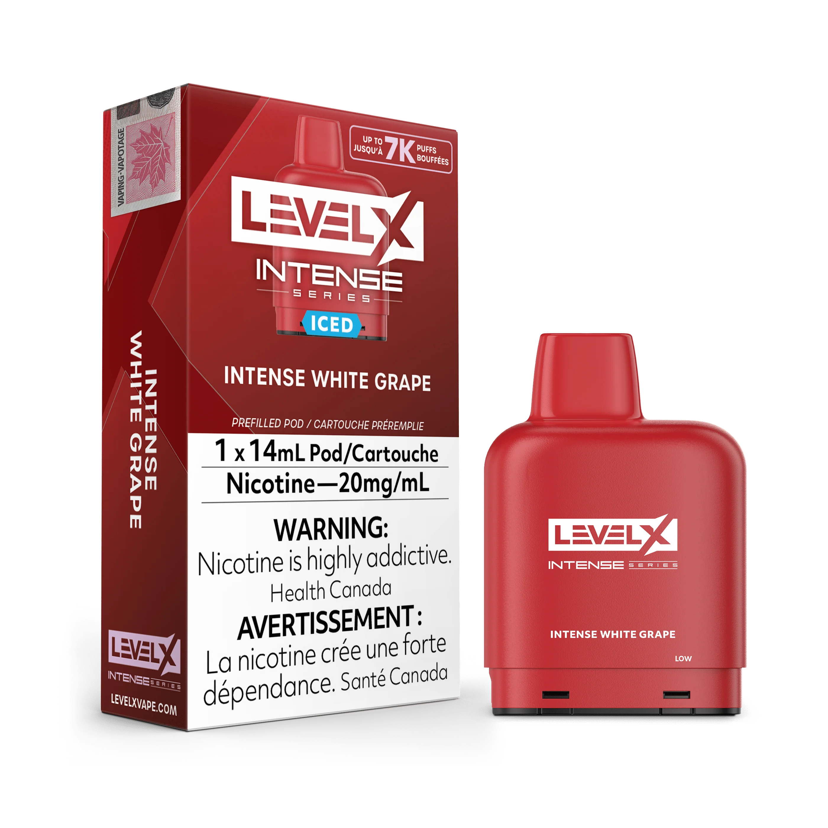 Level X Intense Series Pod - Intense White Grape