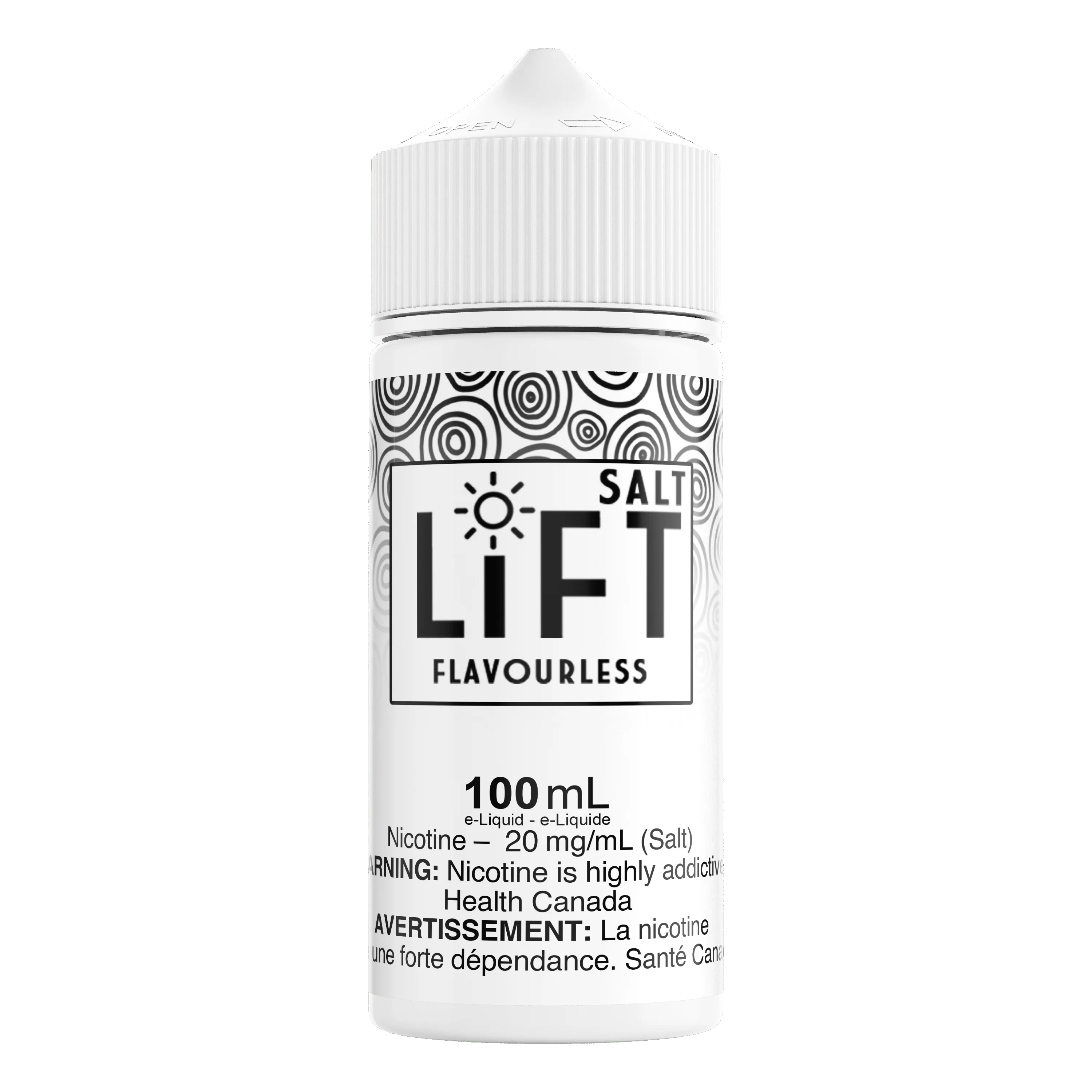 LiFT XL 100mL - Flavourless Nic Salt E-Liquid - Image 2