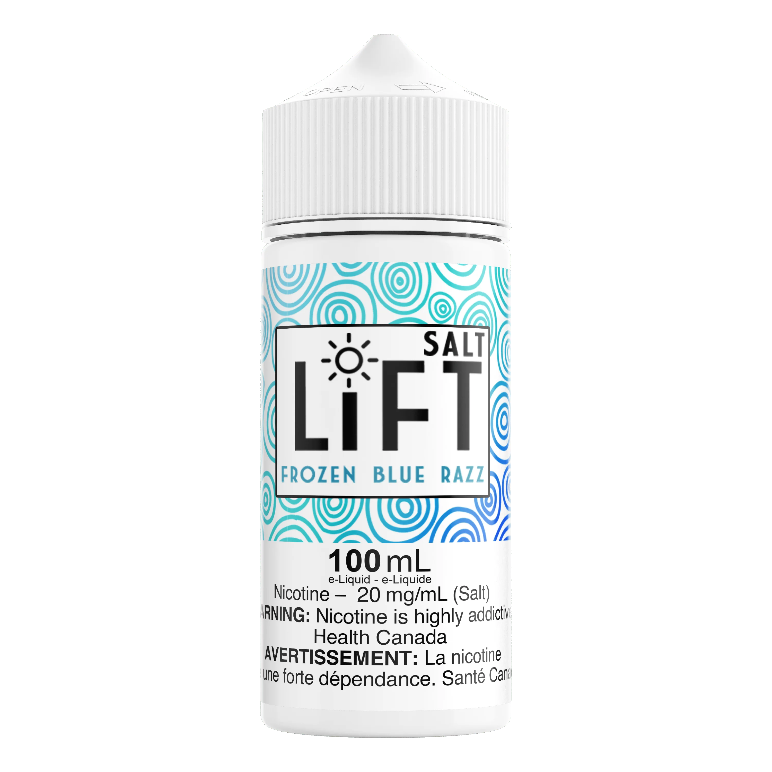 LiFT XL 100mL - Frozen Blue Razz Nic Salt E-Liquid - Image 2