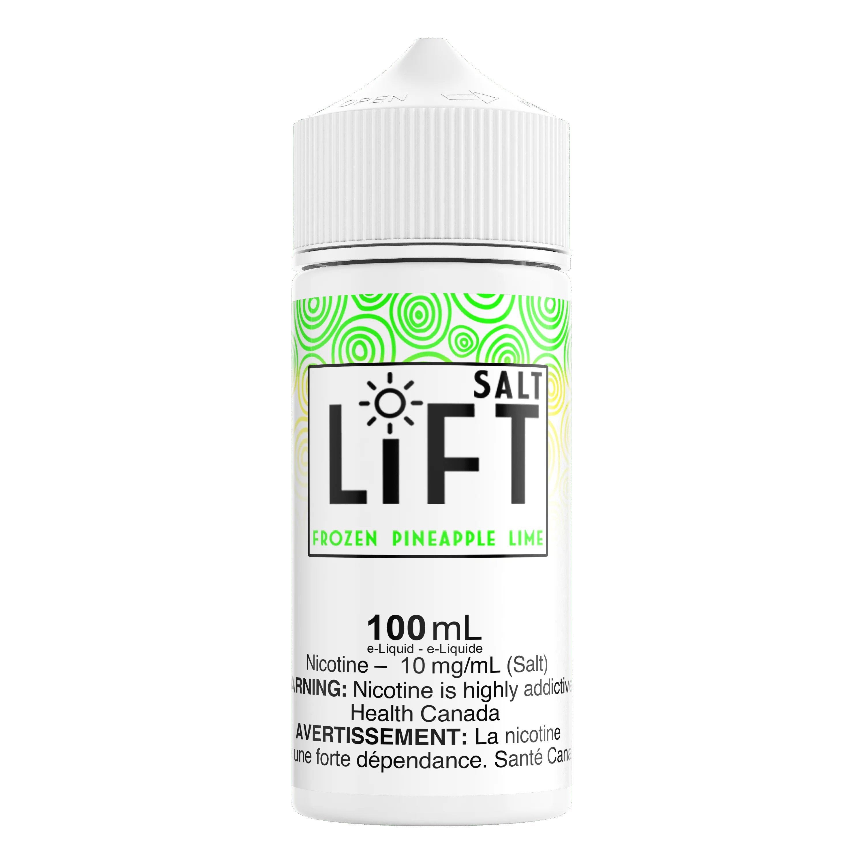 LiFT XL 100mL - Frozen Pineapple Lime Nic Salt E-Liquid - Image 2