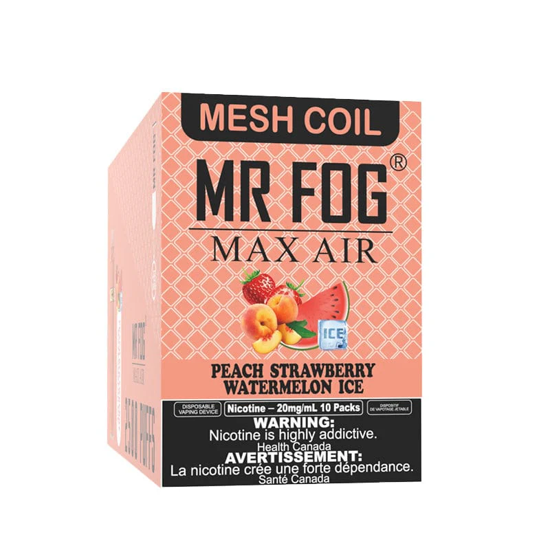 Mr. Fog Max Air - Peach Strawberry Watermelon Ice Disposable Vape - Image 3
