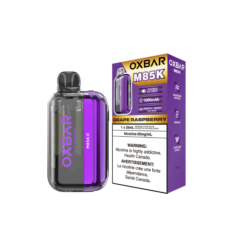 Oxbar M85K - Grape Raspberry Disposable Vape