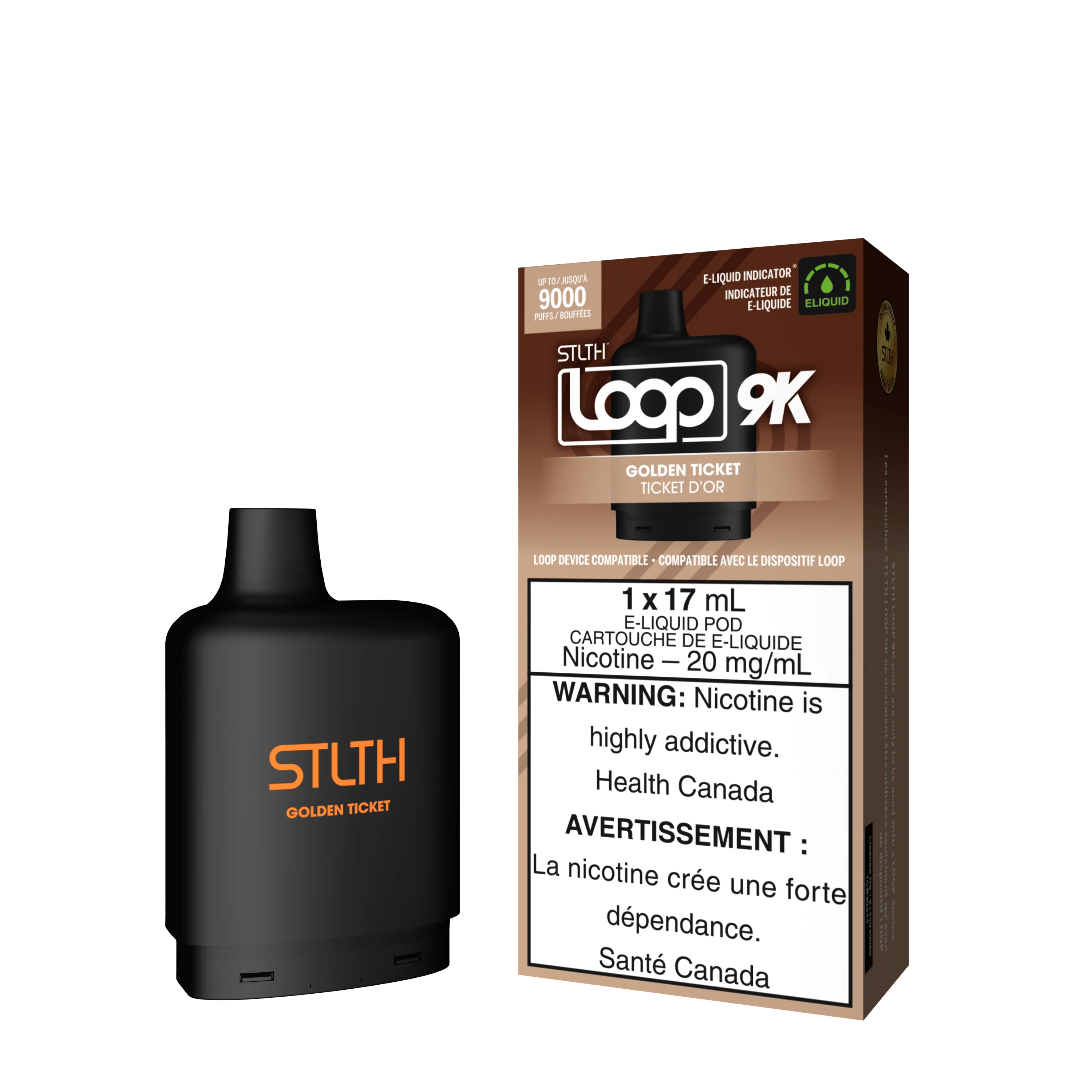 STLTH Loop 9K Pod - Golden Ticket