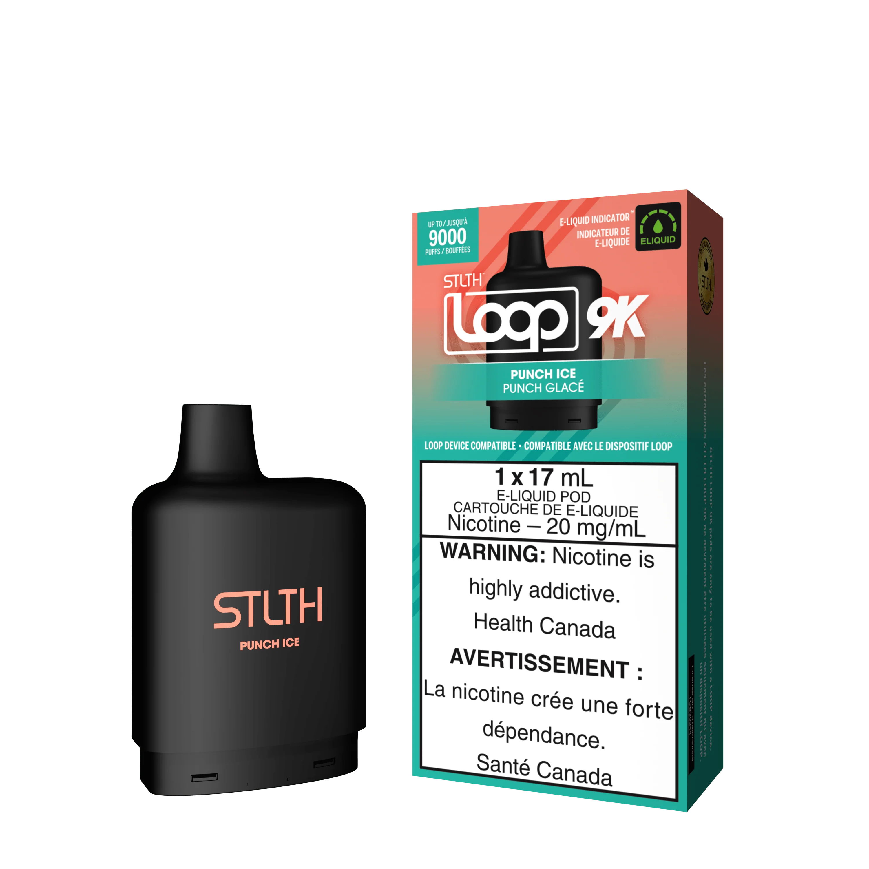 STLTH Loop 9K Pod - Punch Ice