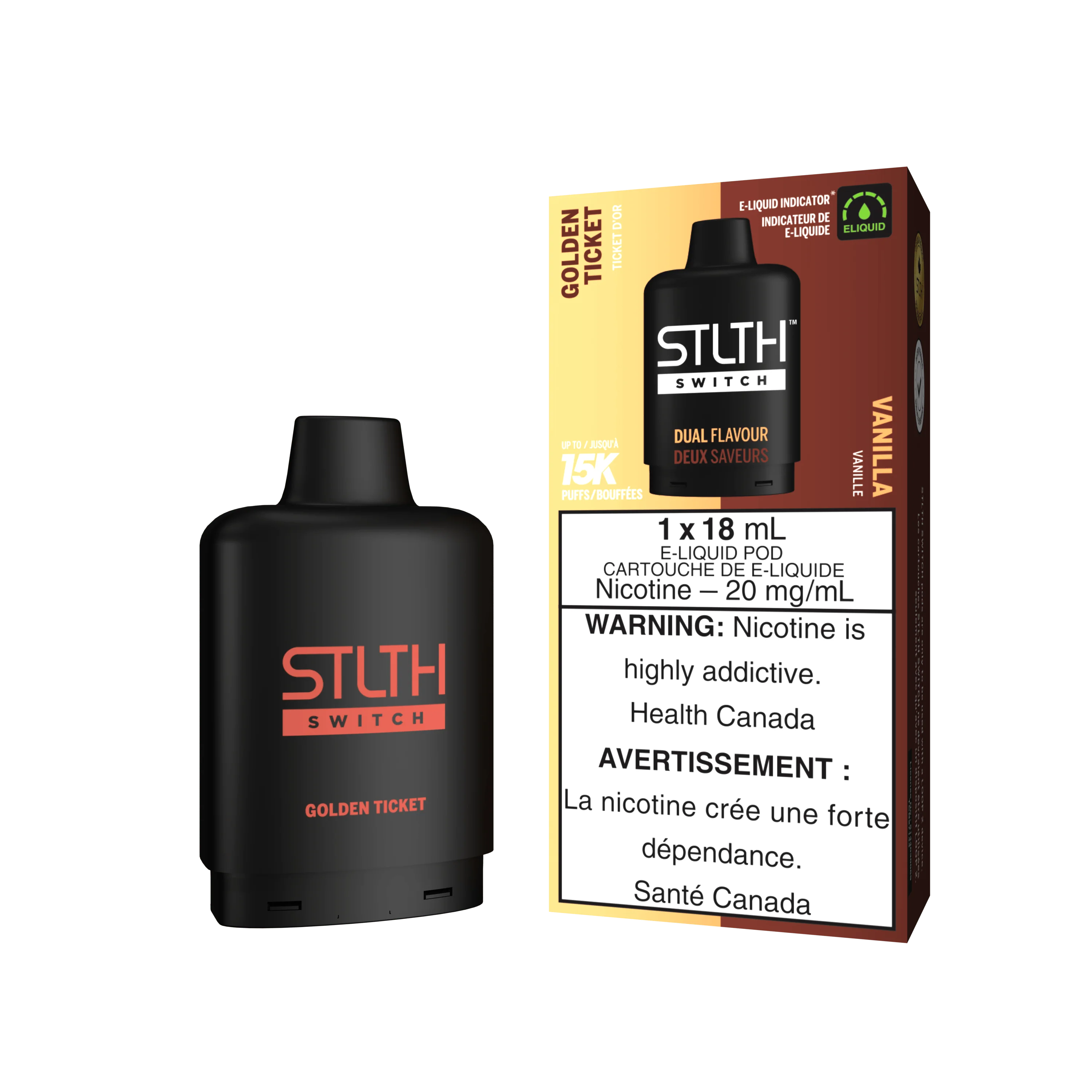 STLTH Switch Pod - Golden Ticket + Vanilla