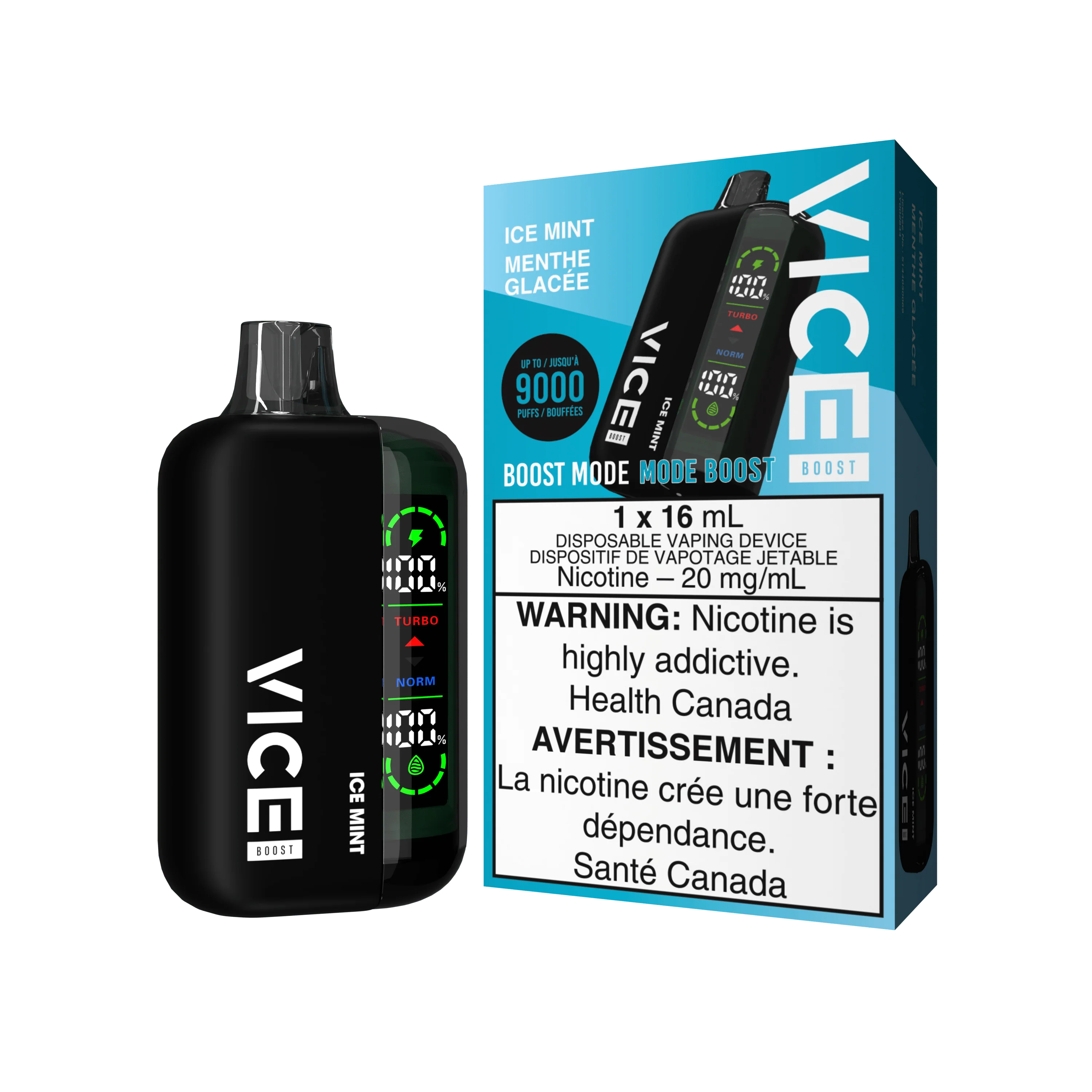 Vice Boost - Ice Mint Disposable Vape