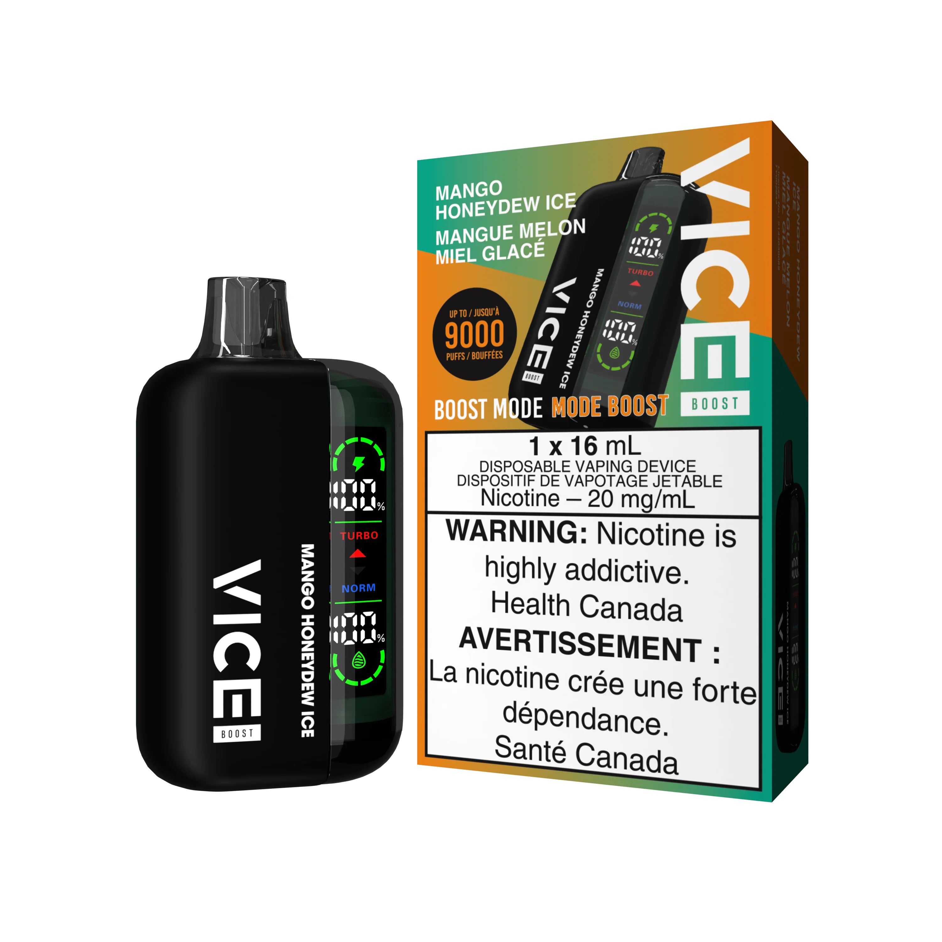 Vice Boost - Mango Honeydew Ice Disposable Vape