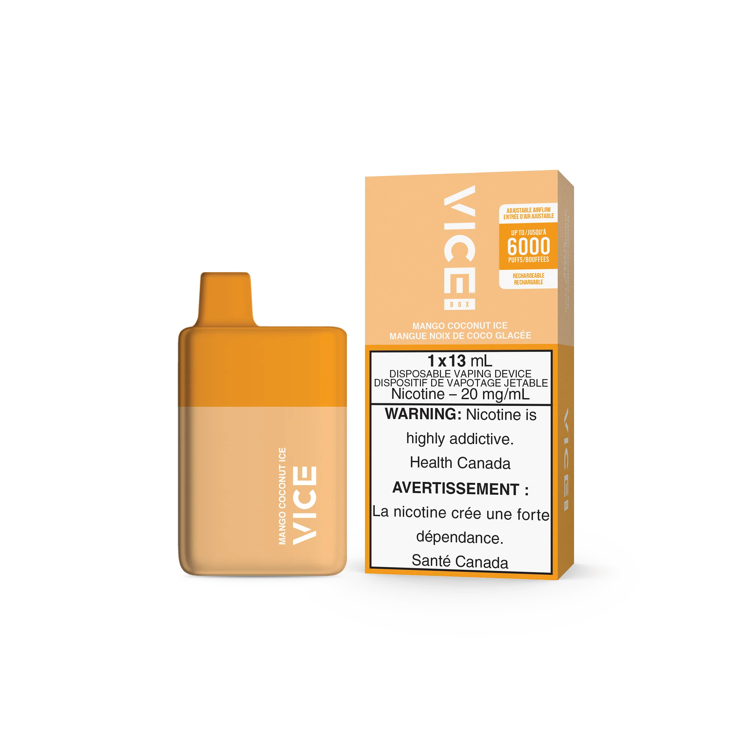 VICE BOX - Mango Coconut Ice Disposable Vape
