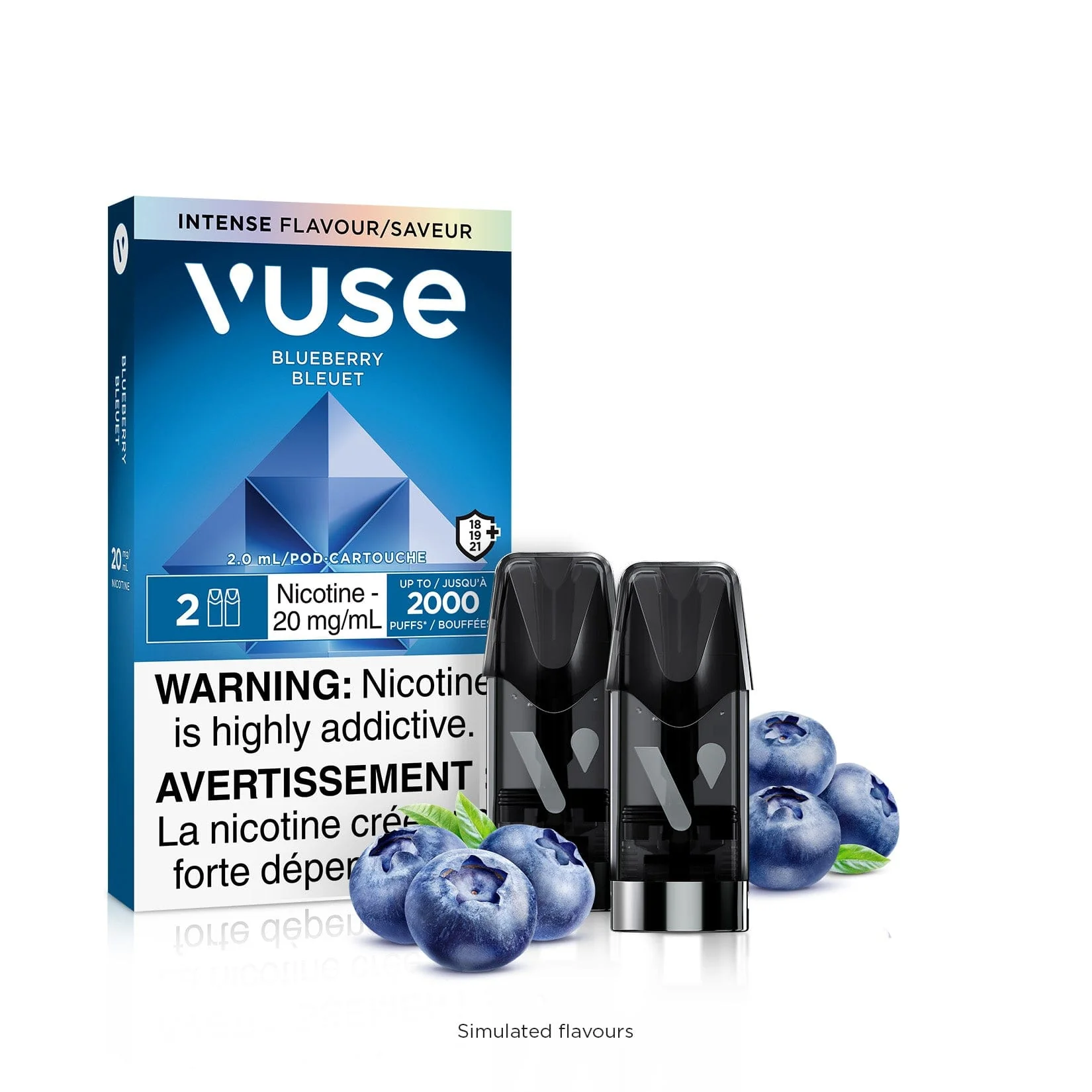 Vuse - Blueberry Vape Pod