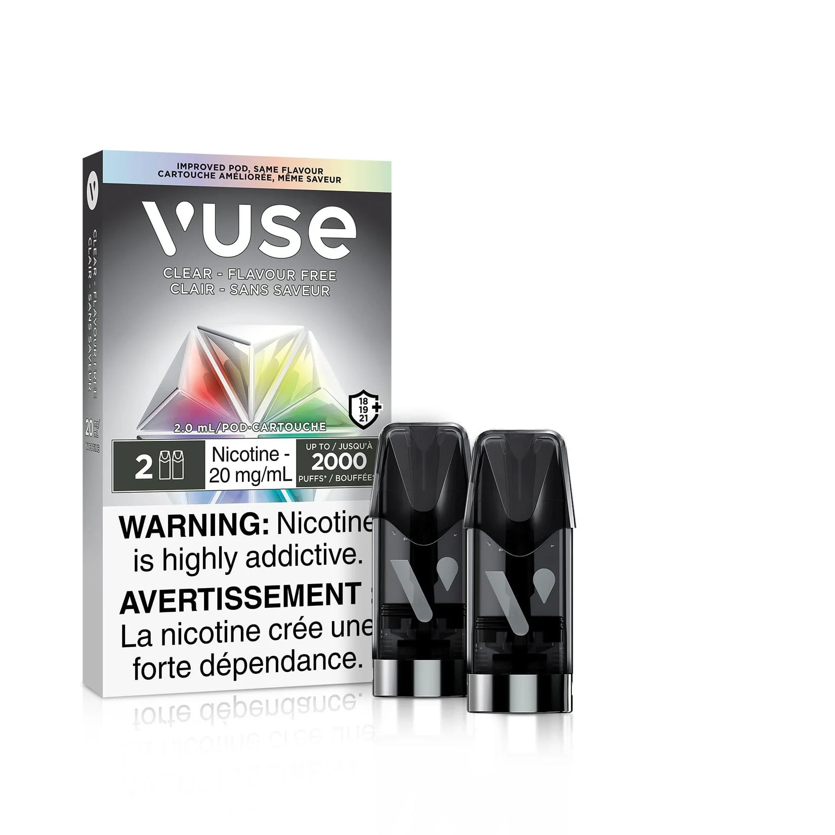 Vuse - Clear Vape Pod - Image 2