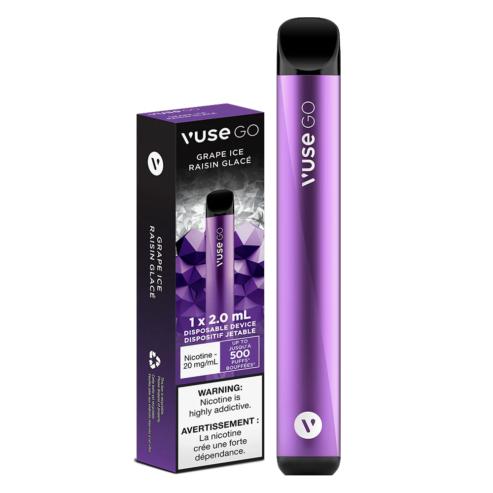 Vuse GO - Grape Ice Disposable Vape