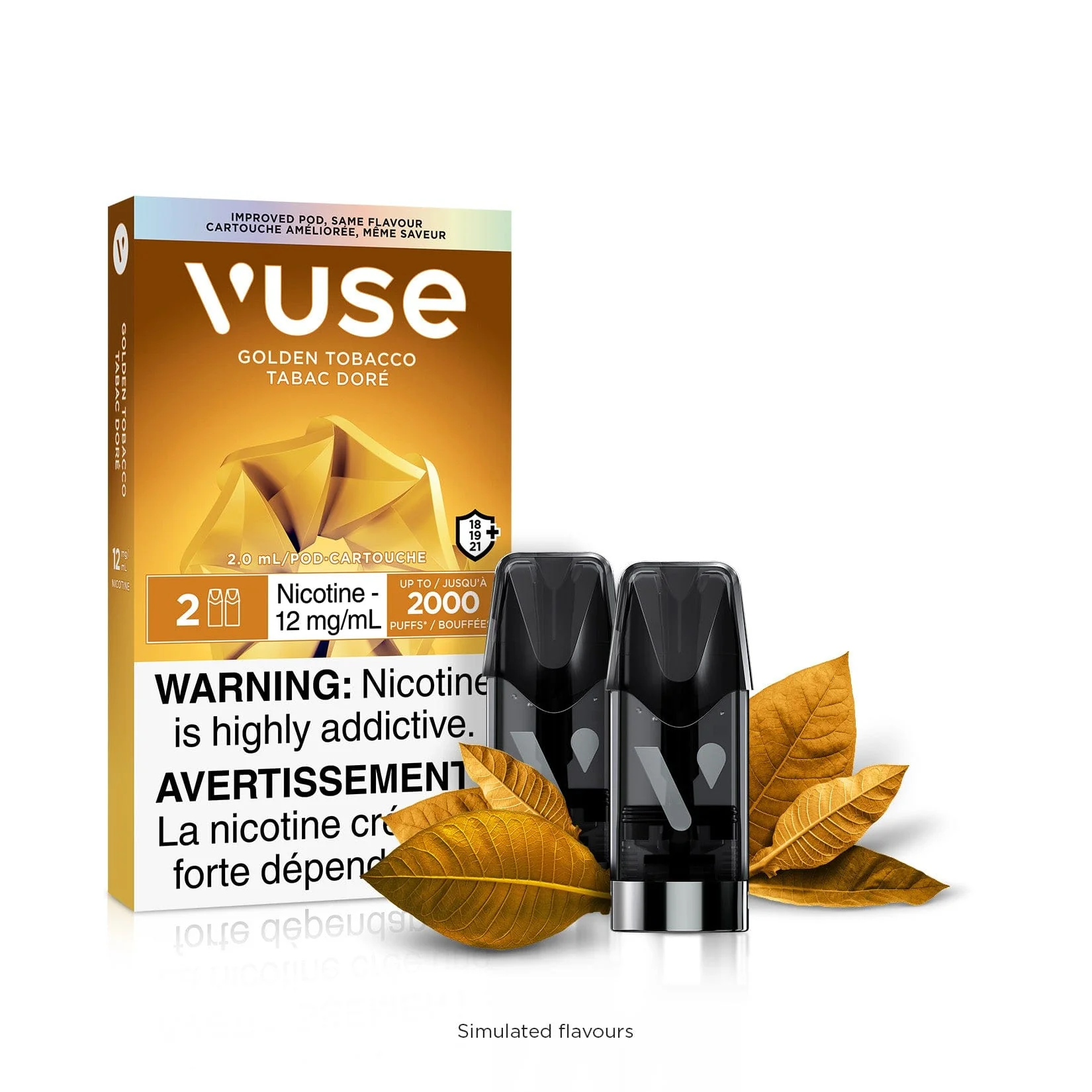 Vuse - Golden Tobacco Vape Pod - Image 2