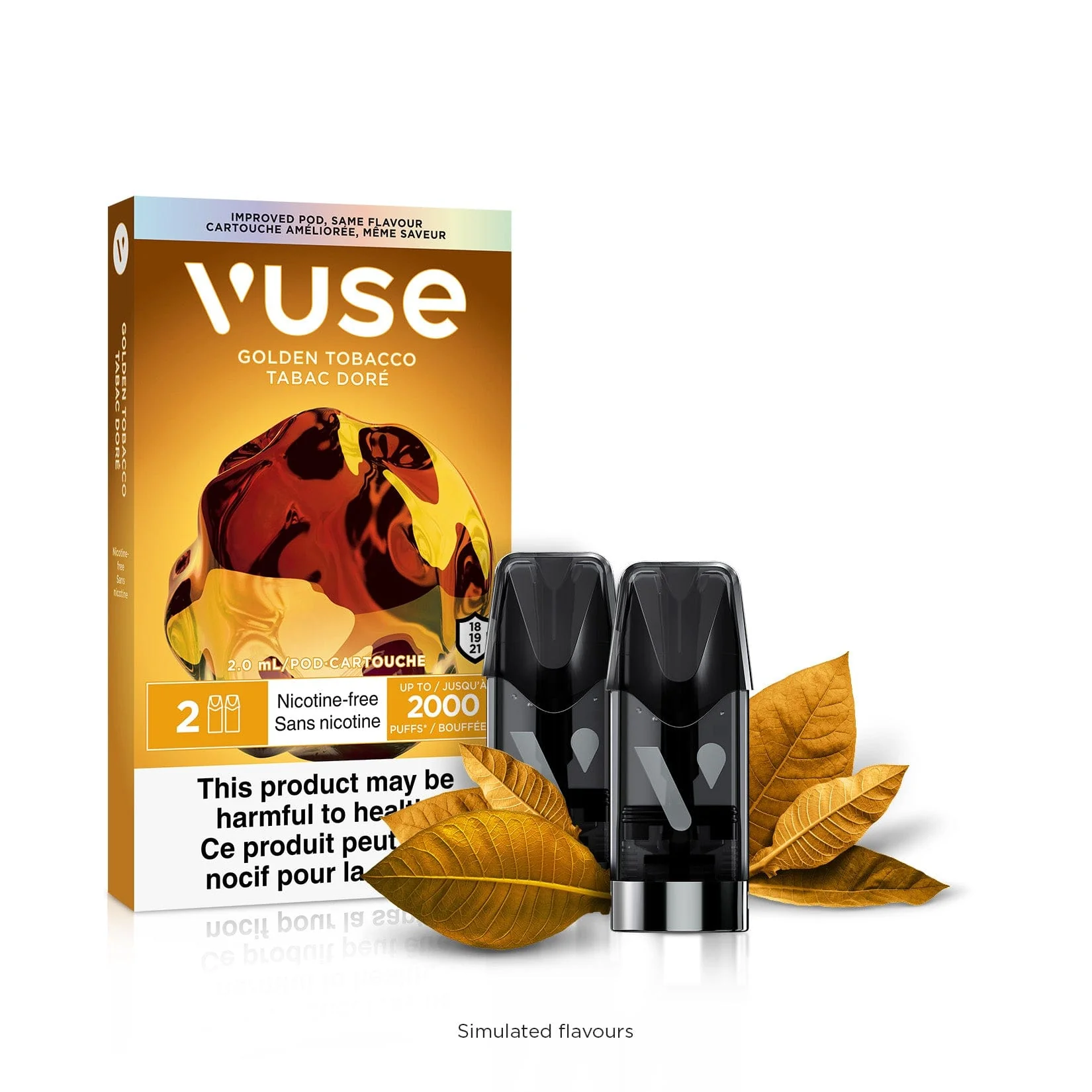 Vuse - Golden Tobacco Vape Pod - Image 3